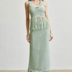 Agave Fringe crochet set