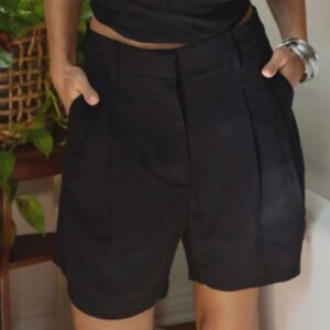 Moon linen short